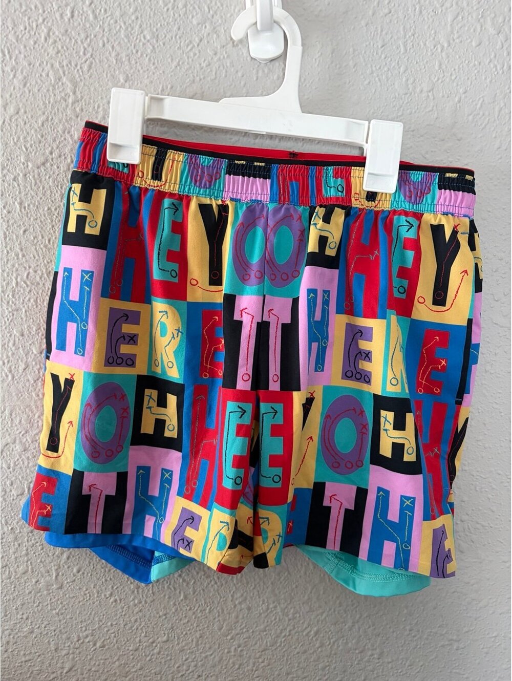 Men's Chubbies x George Kittle Shorts size S. Inseam is 5.5in